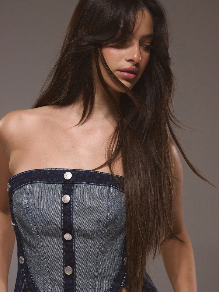 Top SHEIN, albastru