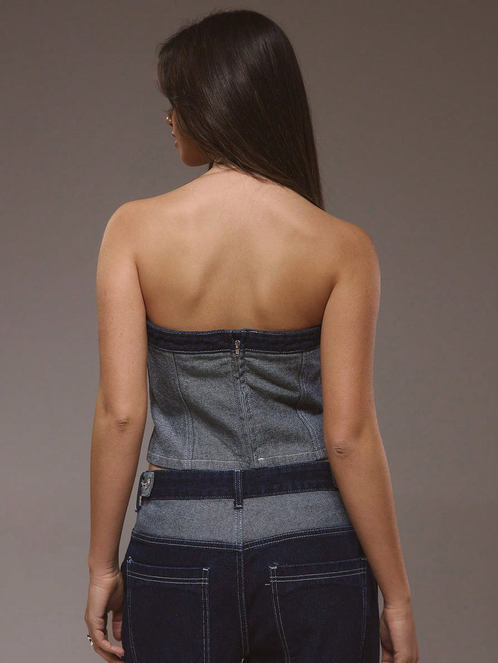 Top SHEIN, albastru