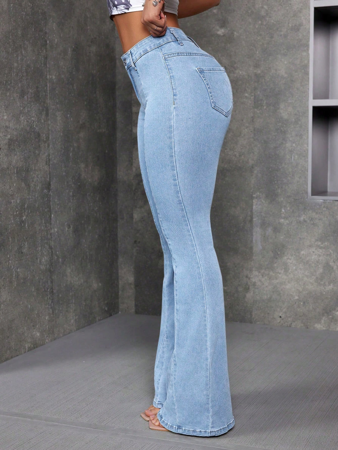 Jeans SHEIN, albastru