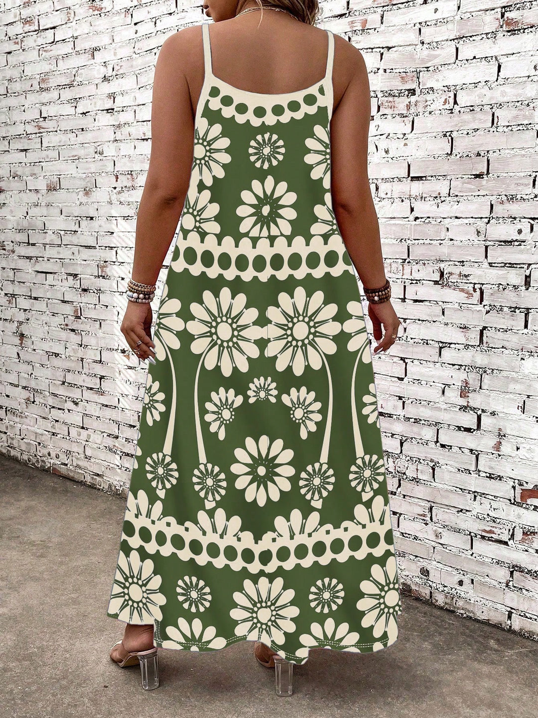 Rochie maxi SHEIN, mix culori