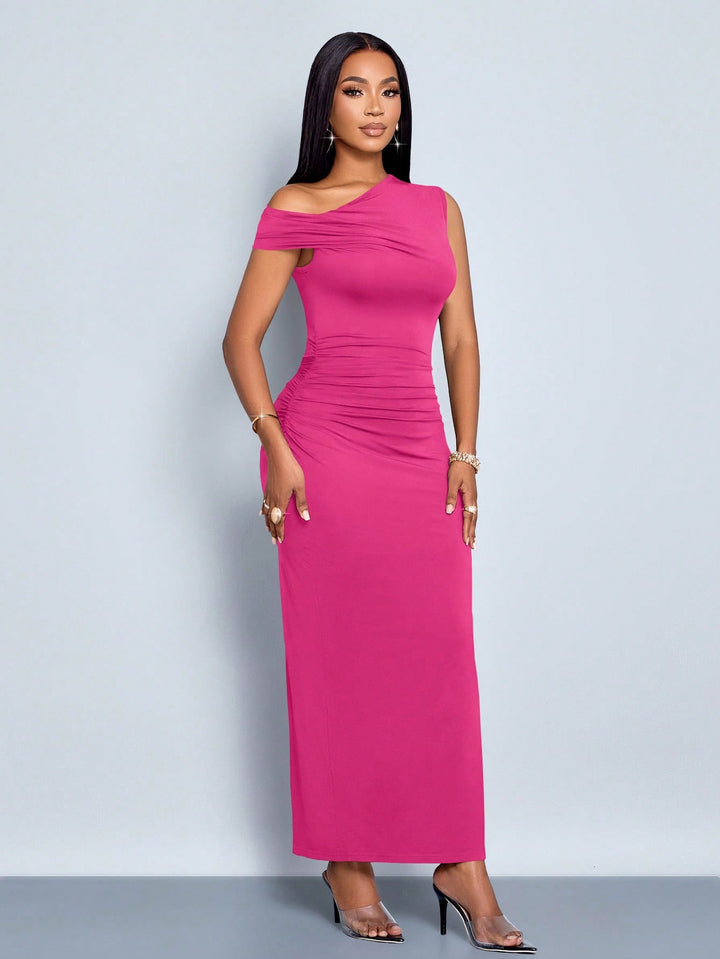 Rochie maxi SHEIN, roz
