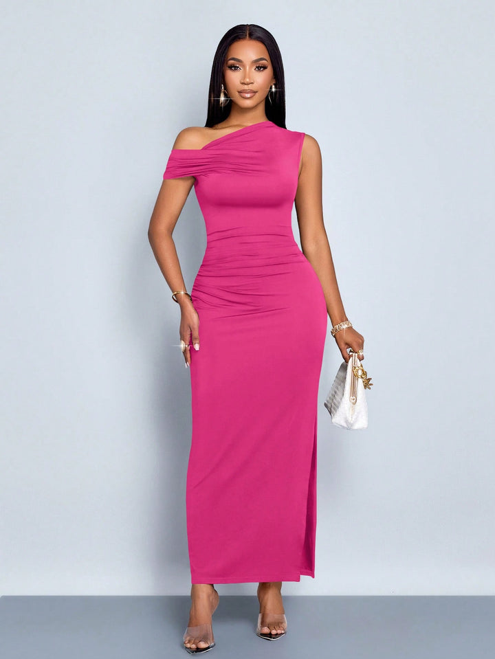 Rochie maxi SHEIN, roz