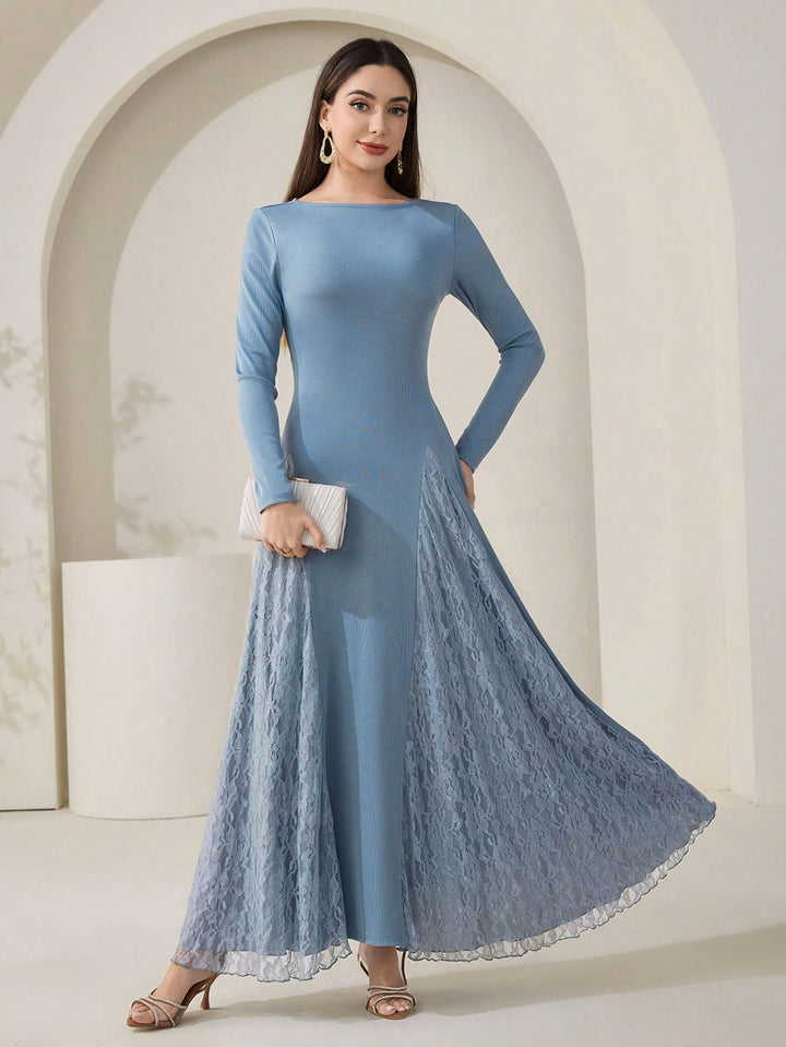 SHEIN Maxi ruha, kék