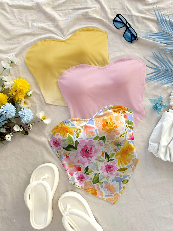 Set topuri SHEIN, mix culori