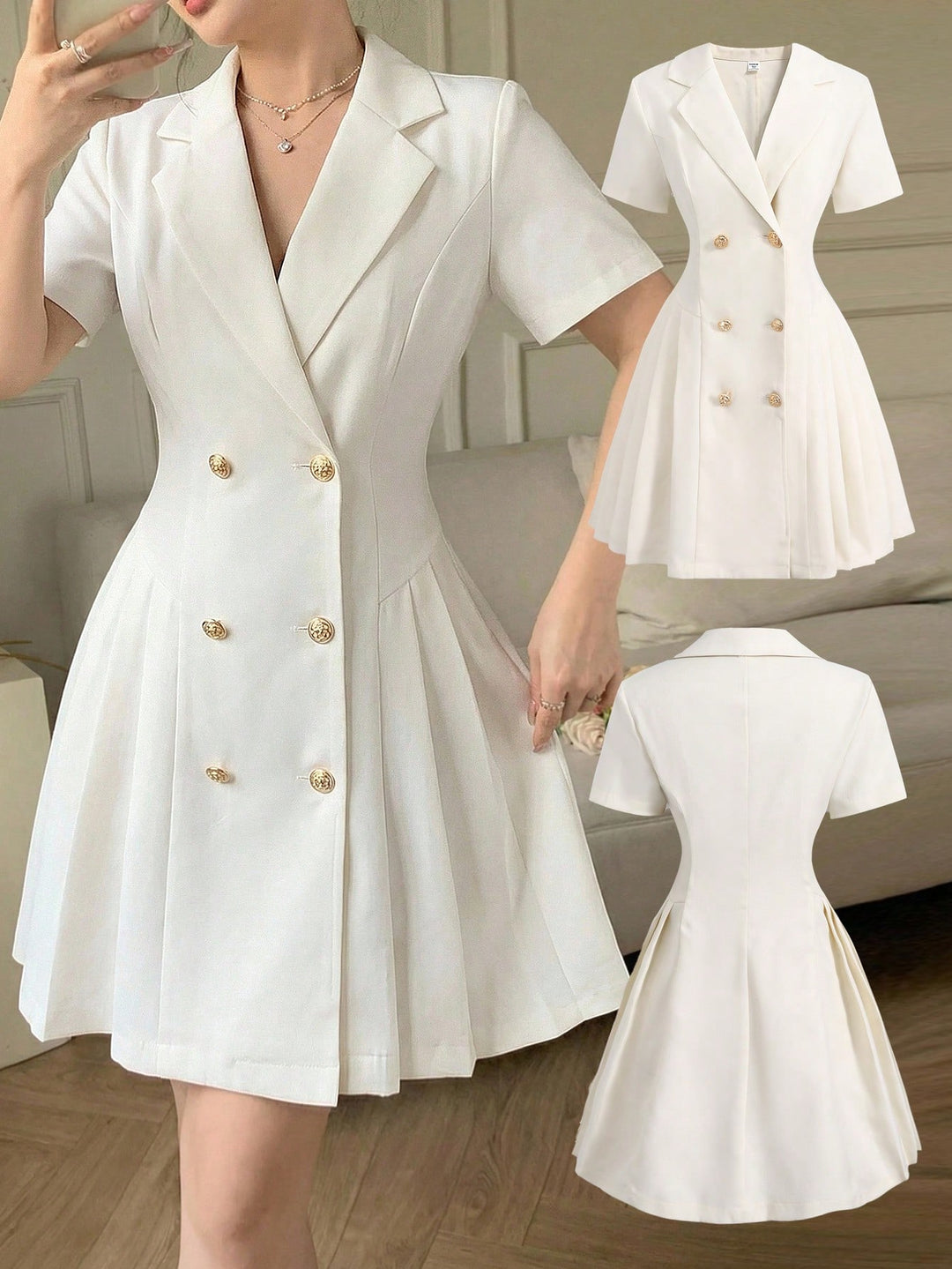 Rochie SHEIN, bej