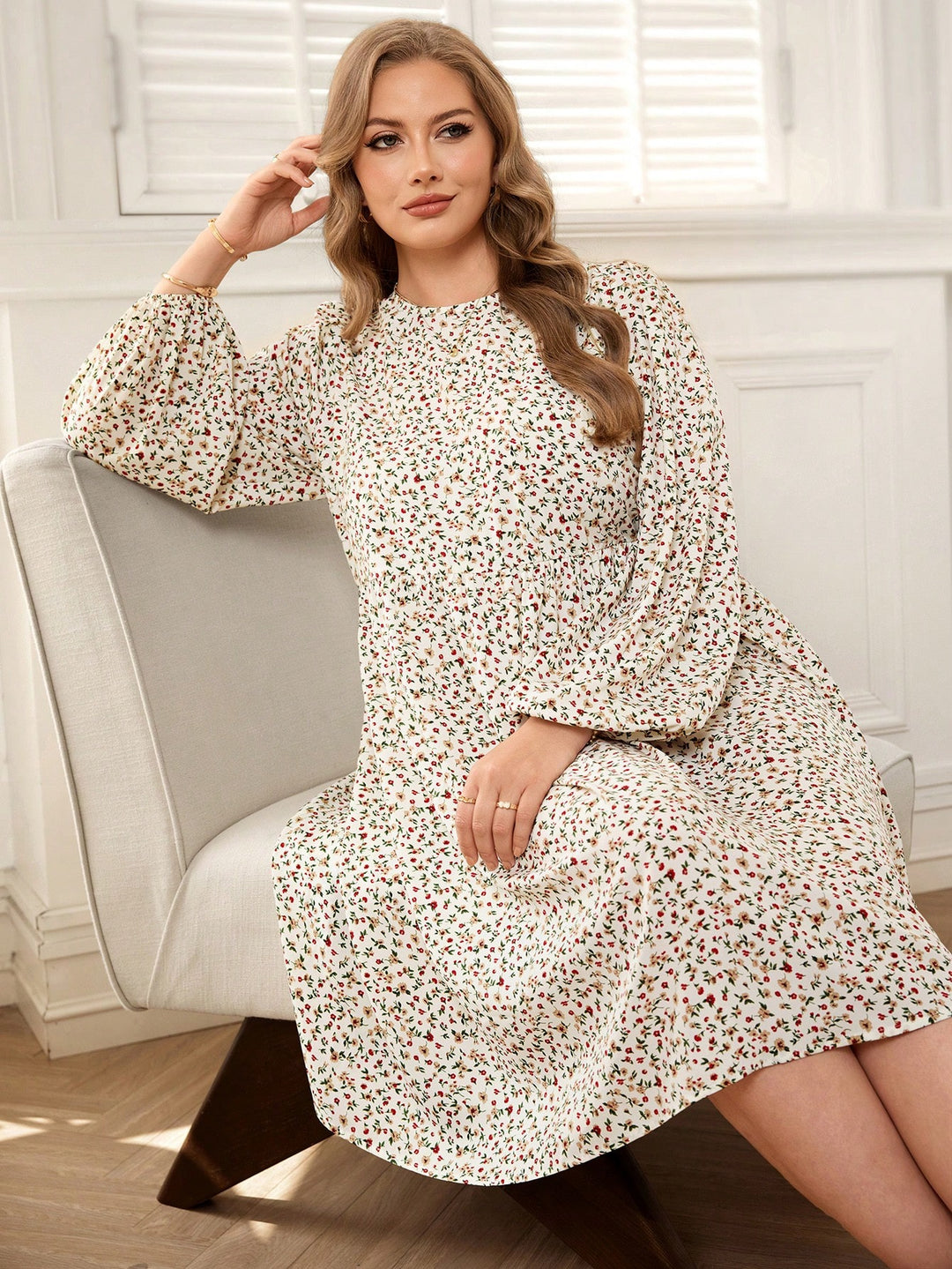 Rochie SHEIN, bej