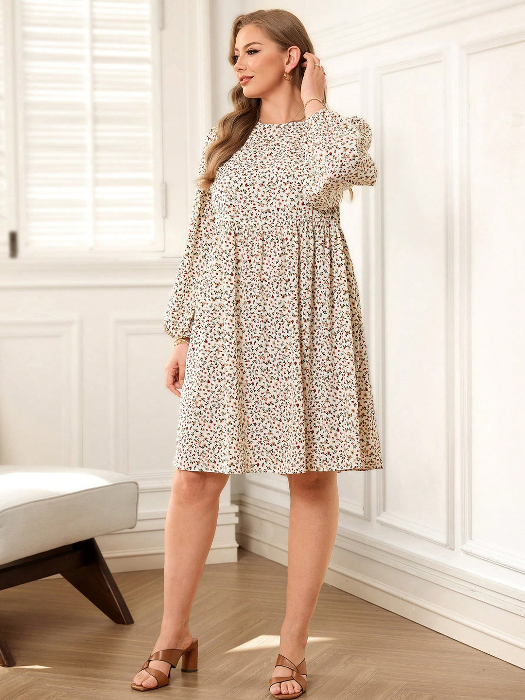 Rochie SHEIN, bej