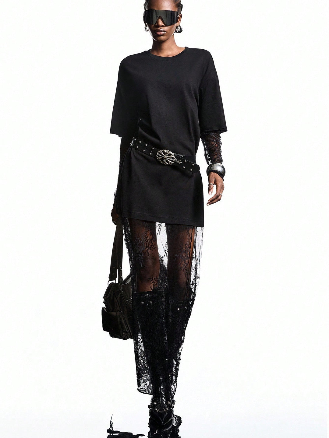 Rochie maxi SHEIN, negru