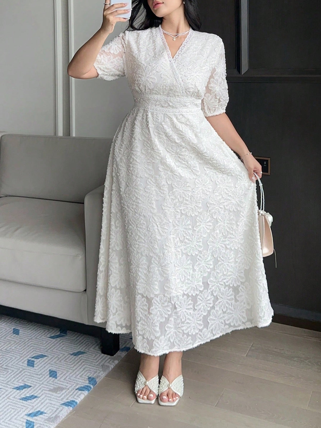 Rochie SHEIN, portocaliu