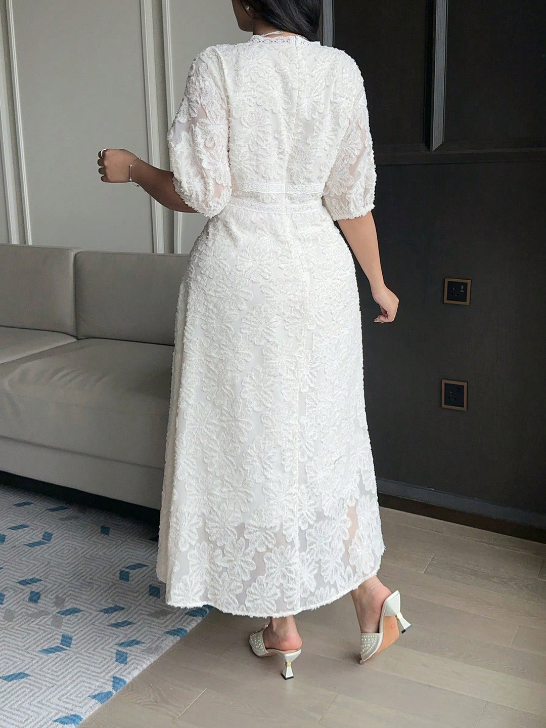 Rochie SHEIN, portocaliu