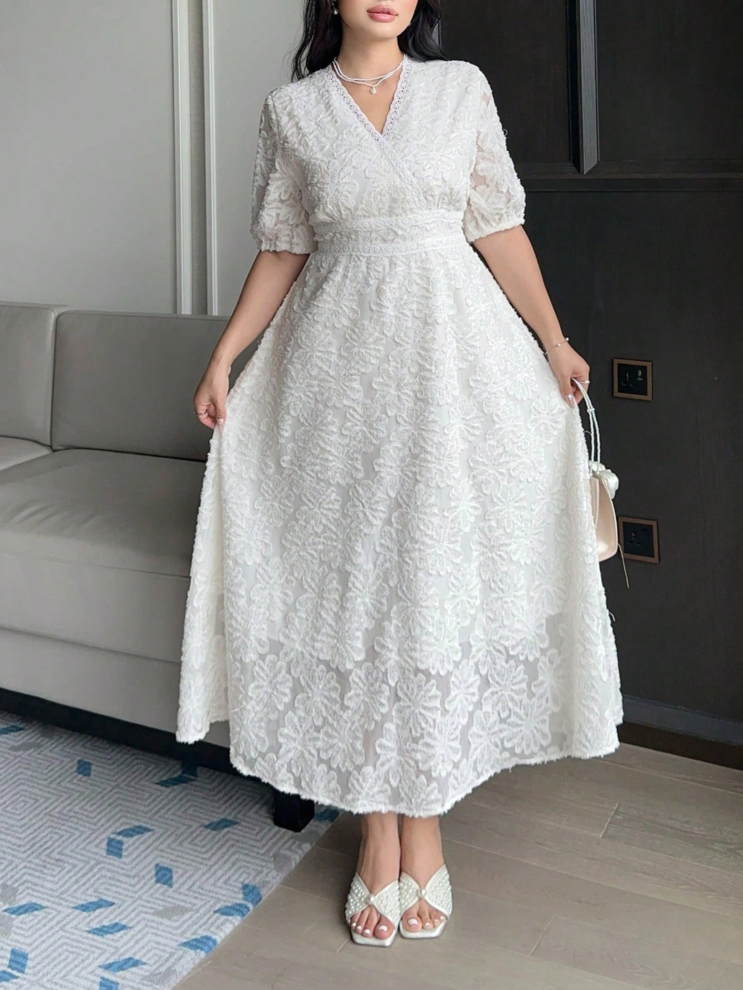 Rochie SHEIN, portocaliu