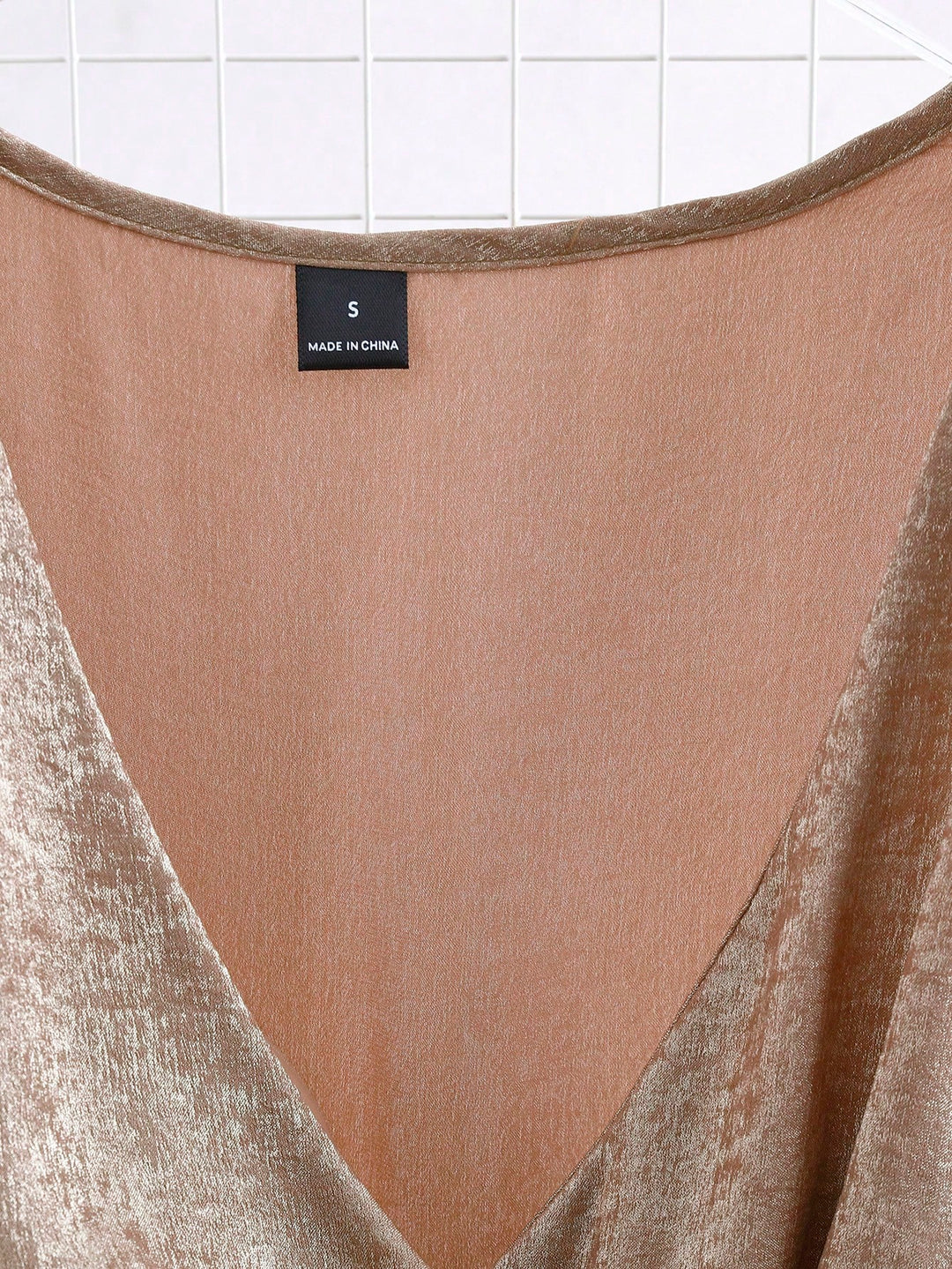 Rochie scurtă SHEIN, auriu