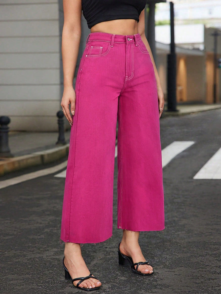 Jeans SHEIN, roșu