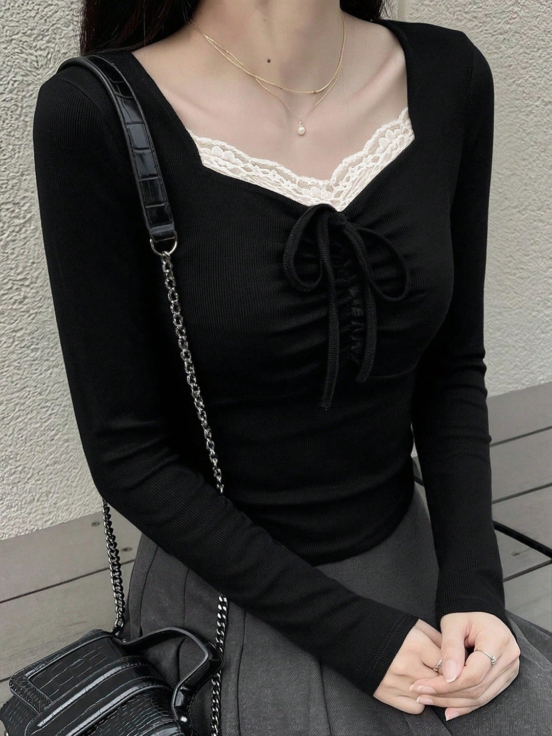 Tricou SHEIN, negru