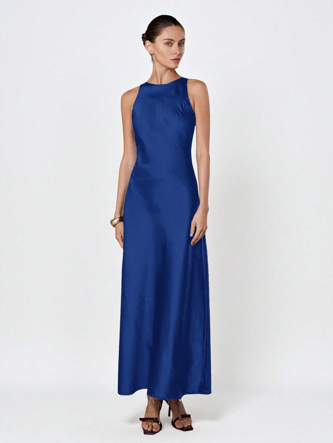 Rochie maxi SHEIN, albastru