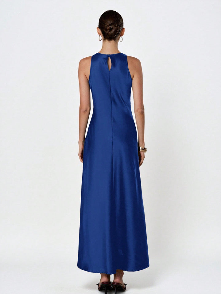 Rochie maxi SHEIN, albastru