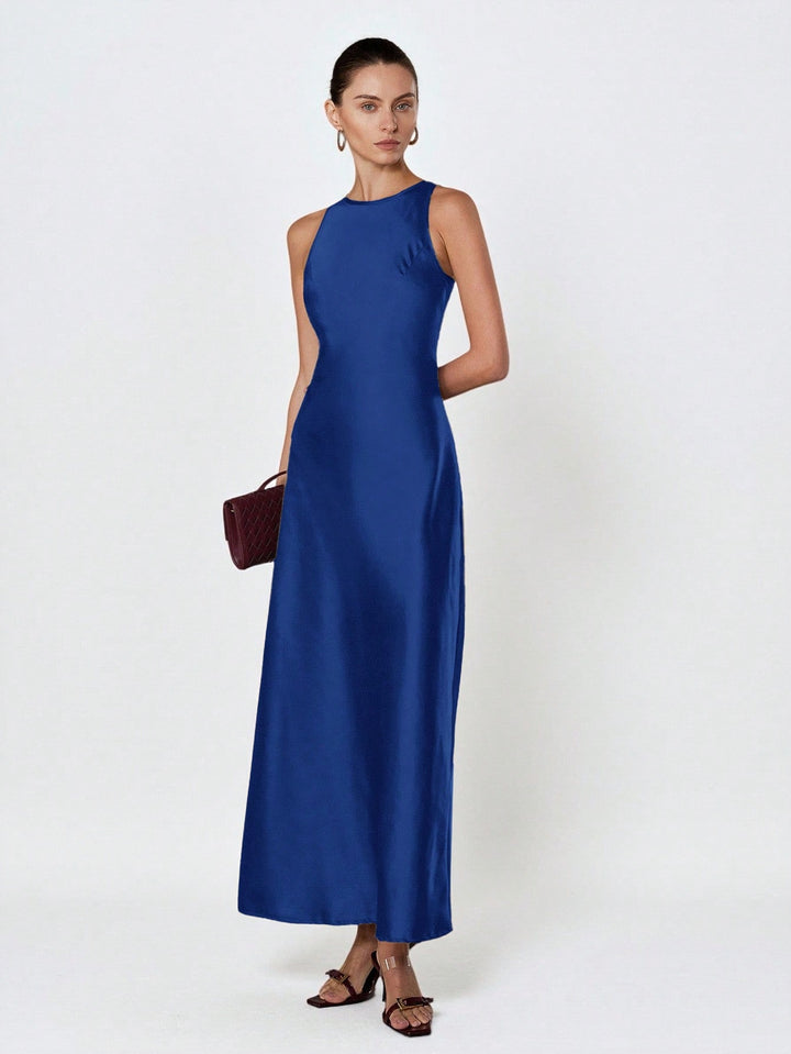 Rochie maxi SHEIN, albastru
