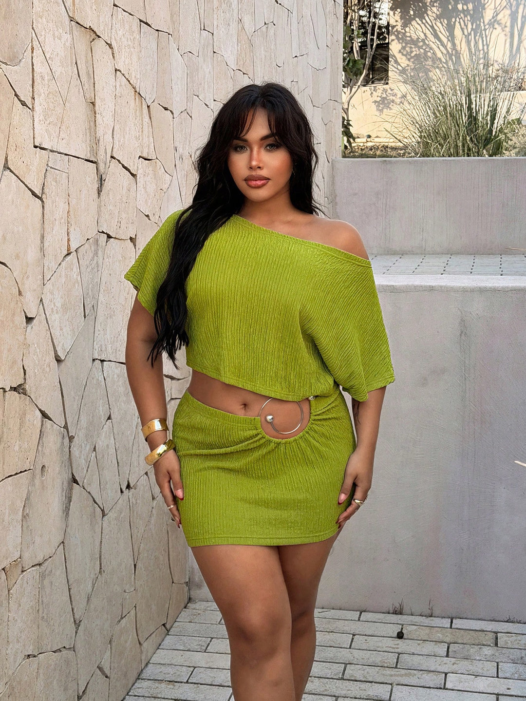 Compleu SHEIN, verde