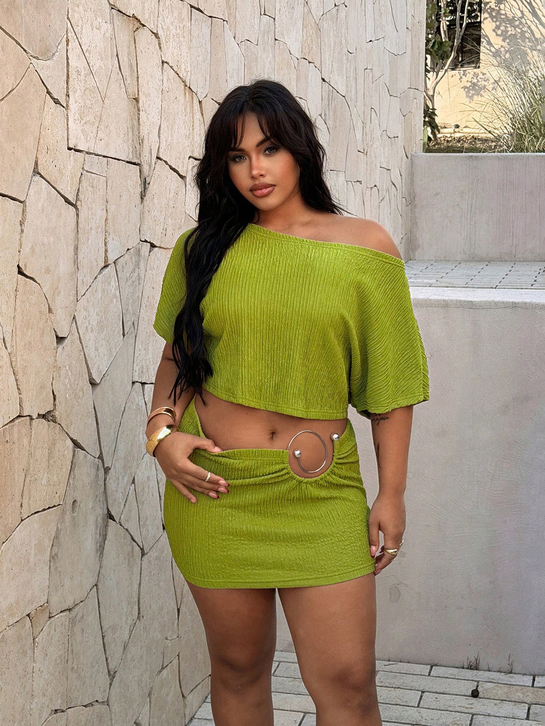 Compleu SHEIN, verde