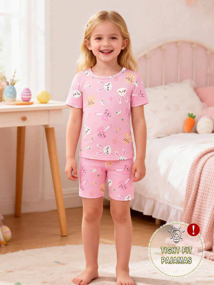 Compleu pijamale SHEIN, roz