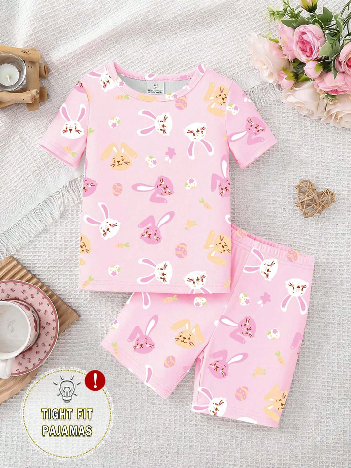 Compleu pijamale SHEIN, roz