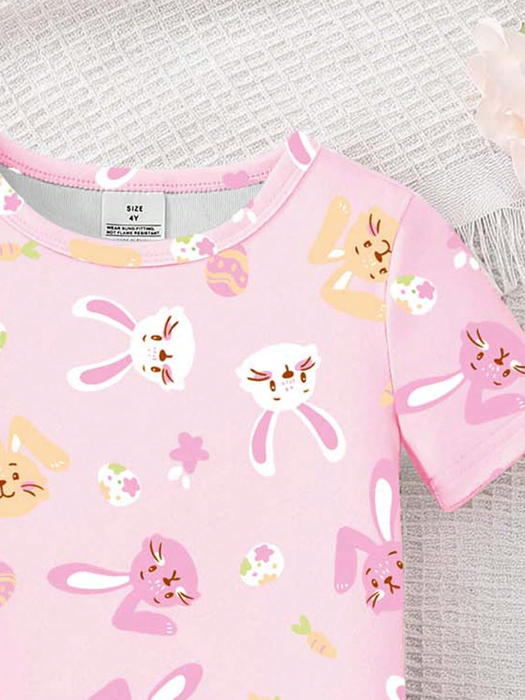 Compleu pijamale SHEIN, roz
