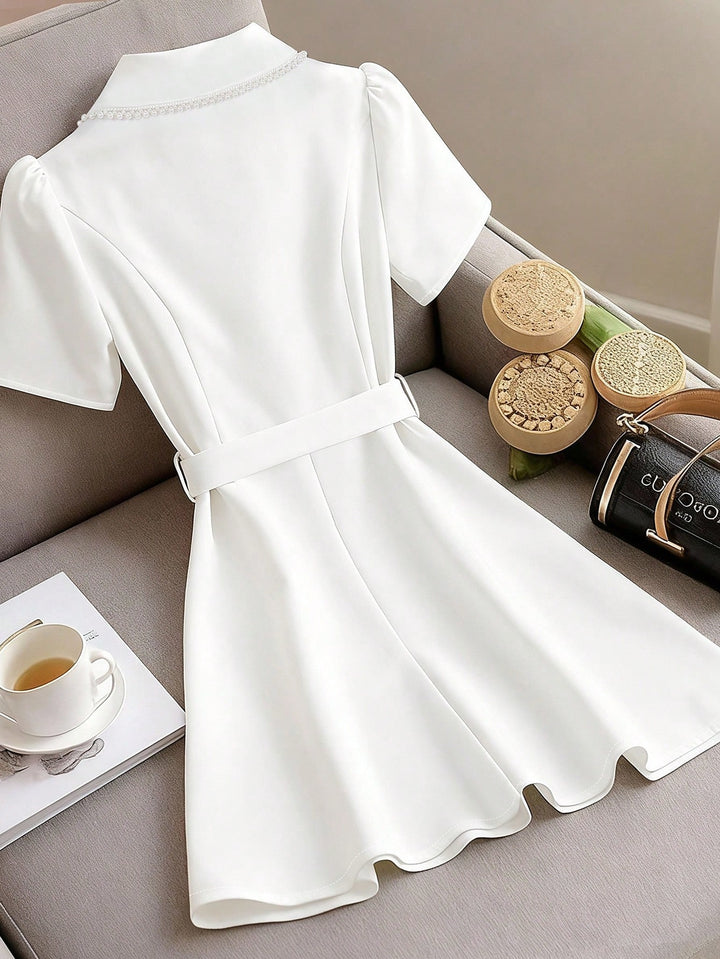 Rochie scurtă SHEIN, alb