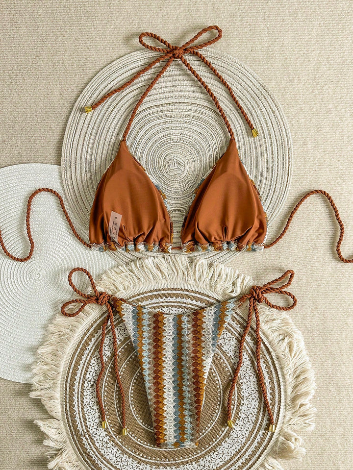 Set bikini SHEIN, mix culori