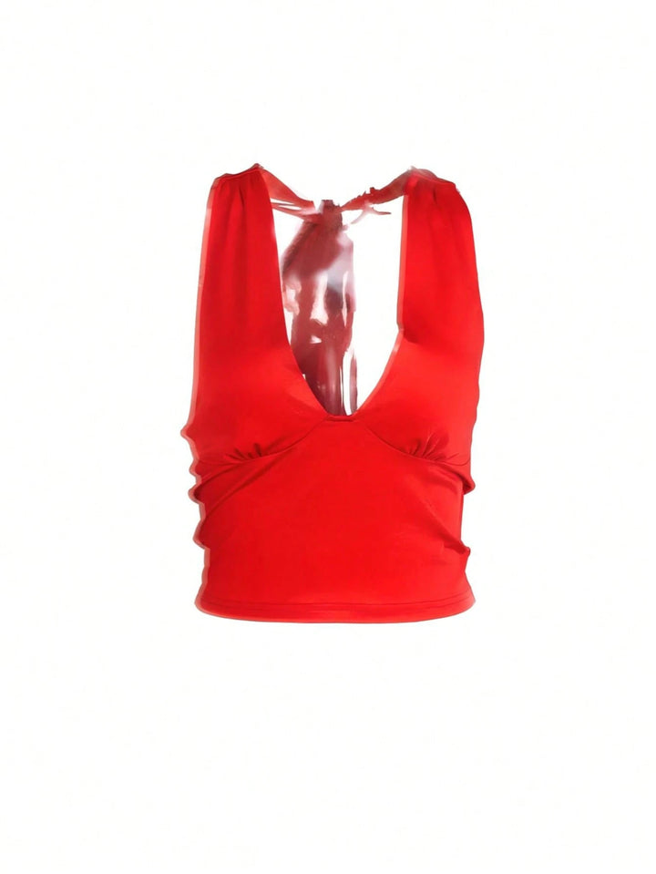 Top SHEIN, roșu