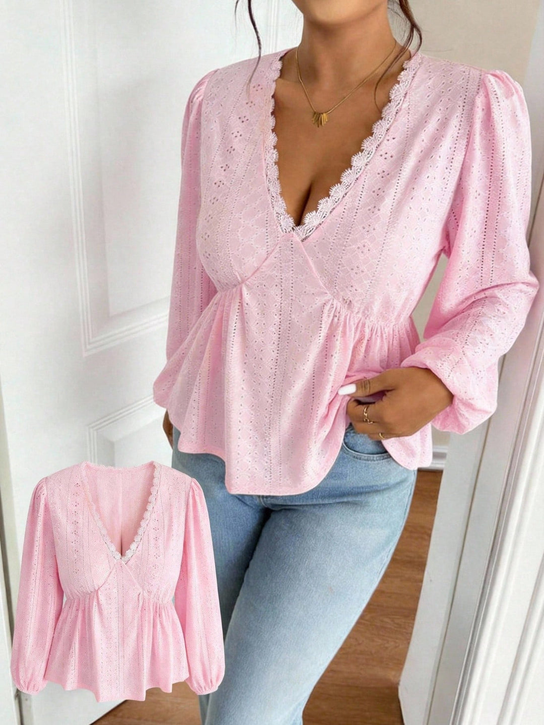 Tricou SHEIN, roz