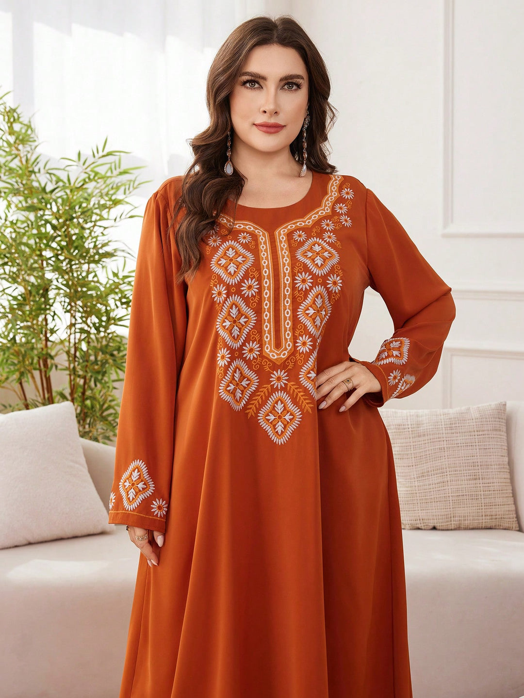 Rochie SHEIN, portocaliu