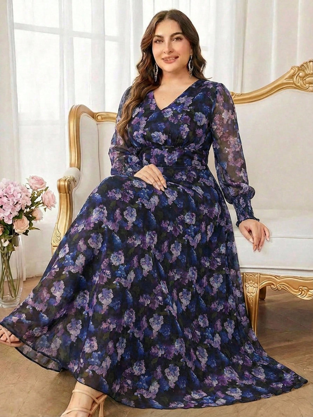 Rochie SHEIN, mix culori