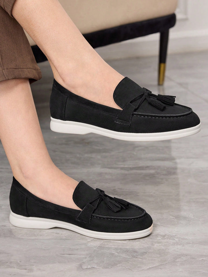 Mocasini SHEIN, negru