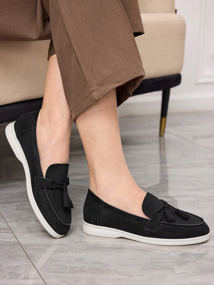 Mocasini SHEIN, negru
