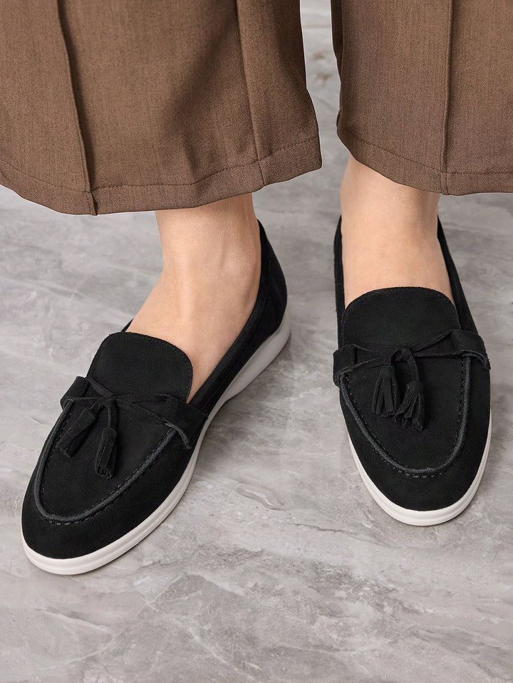 Mocasini SHEIN, negru