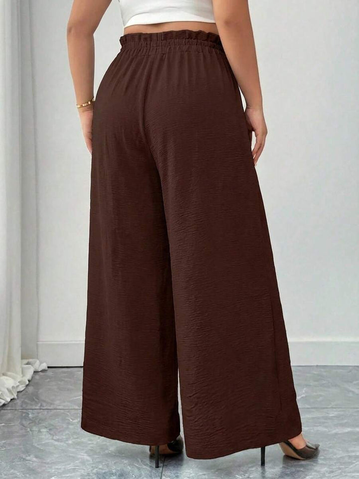 Pantaloni SHEIN, maro