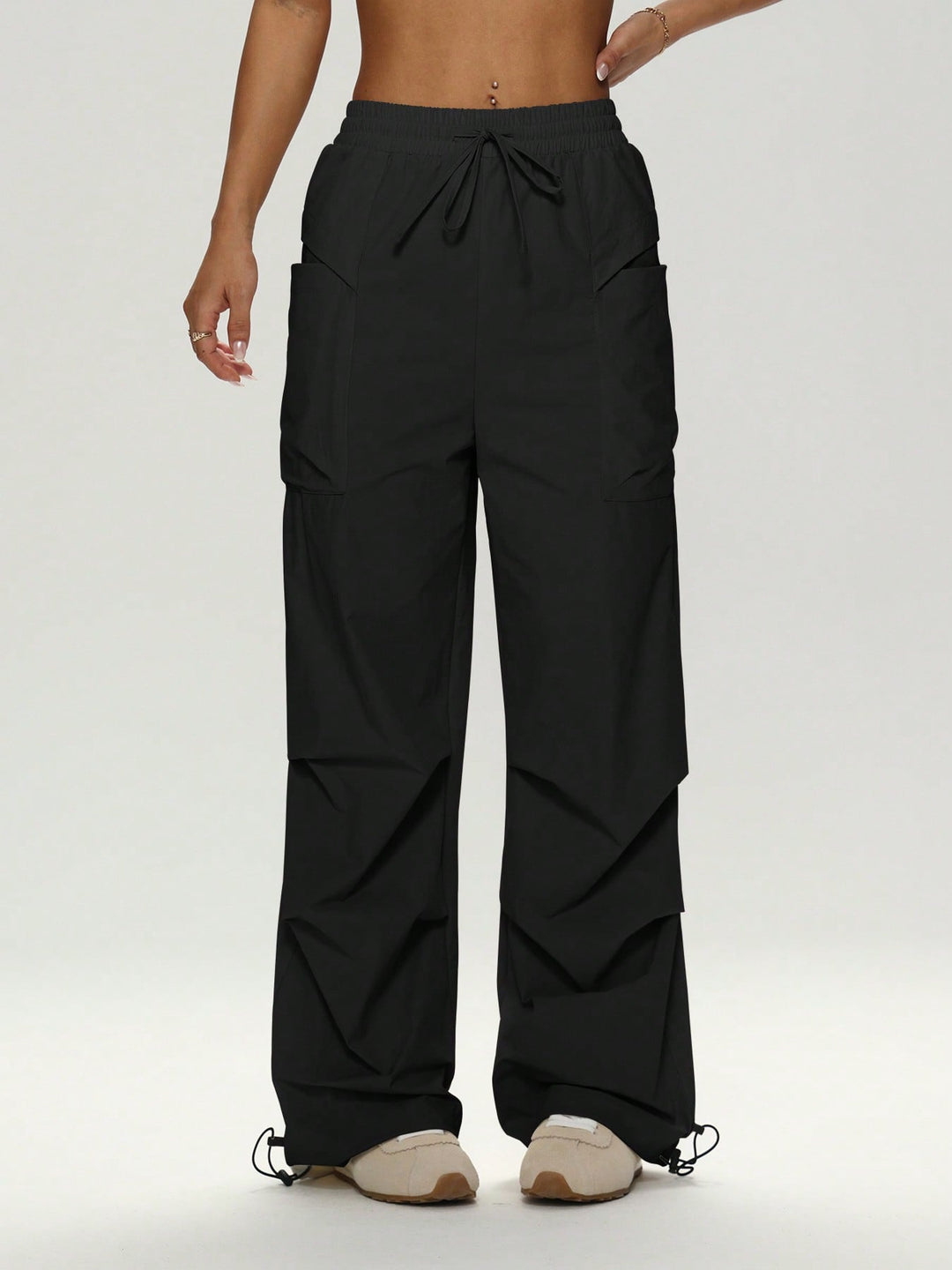Pantaloni SHEIN, negru