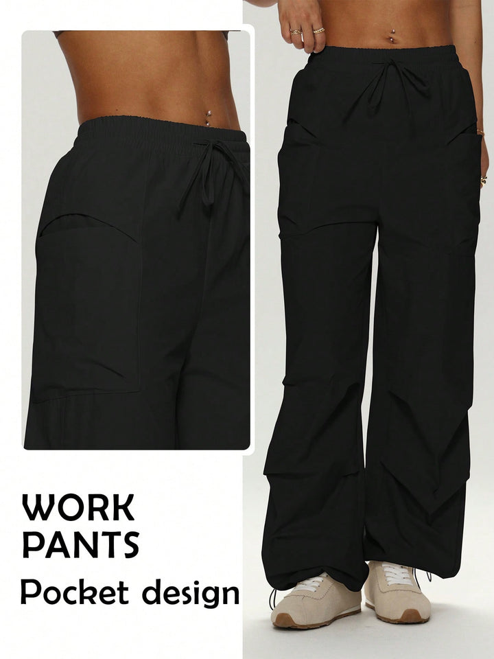 Pantaloni SHEIN, negru