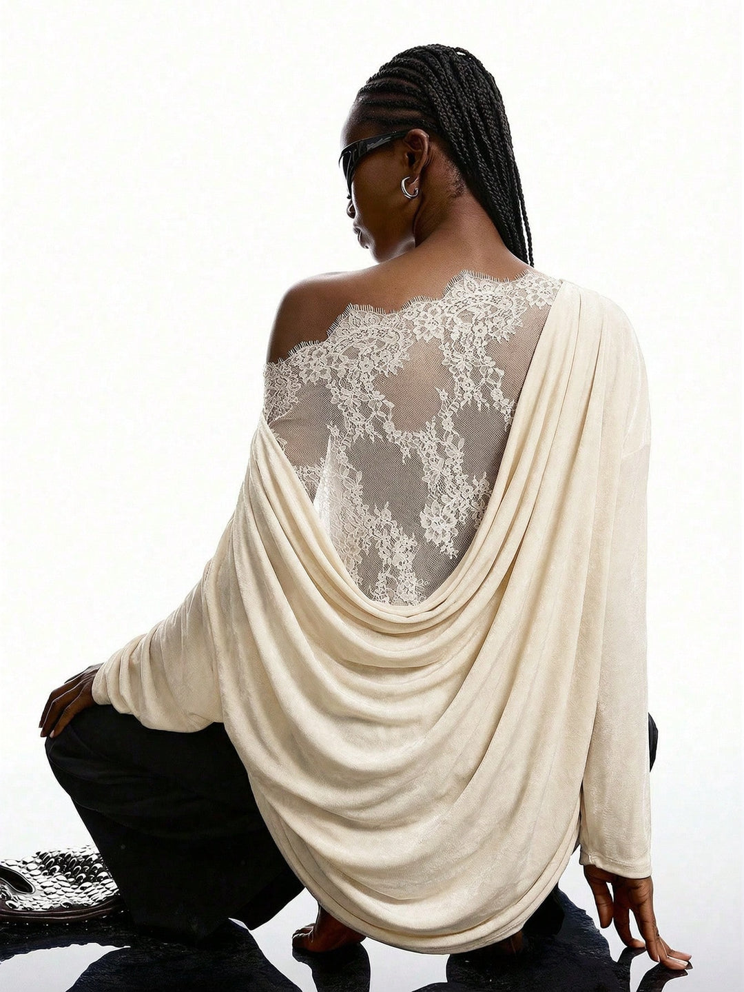 Tricou SHEIN, bej