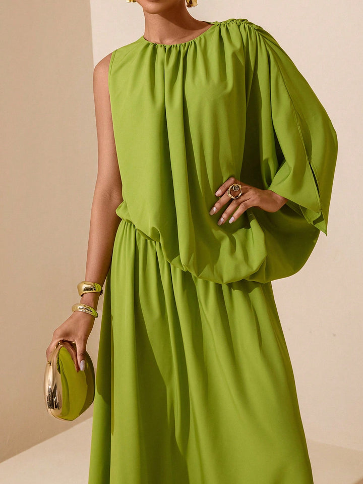 Rochie maxi SHEIN, verde