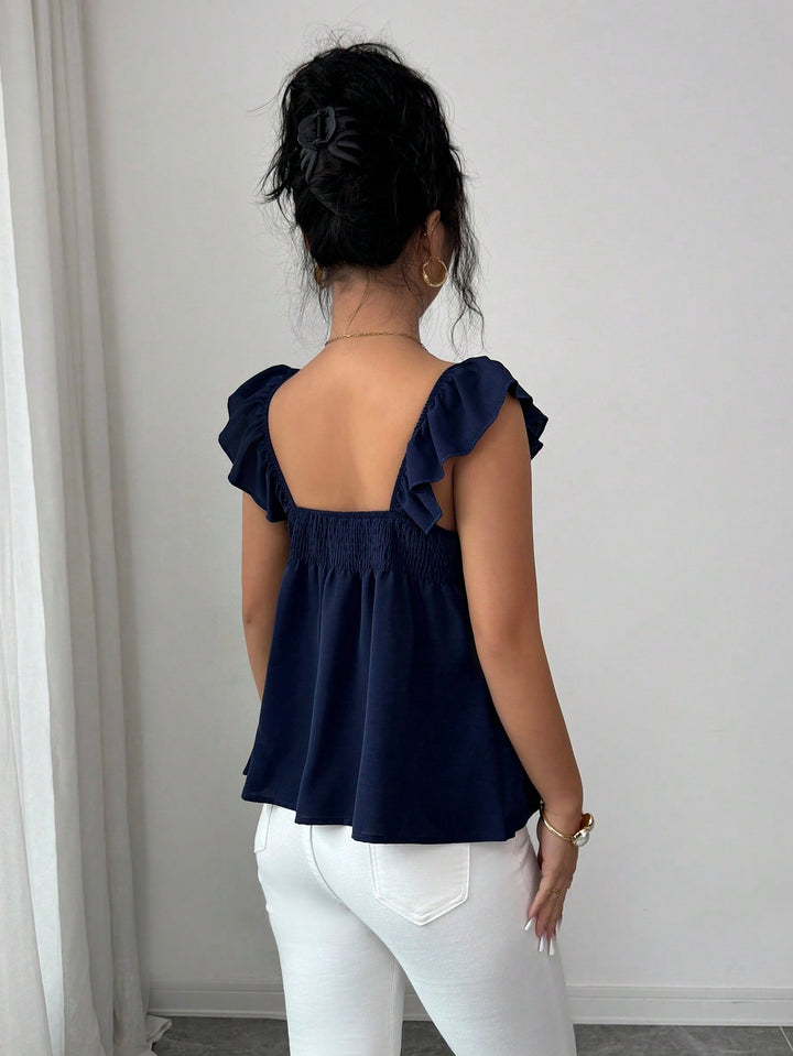 Top SHEIN, albastru