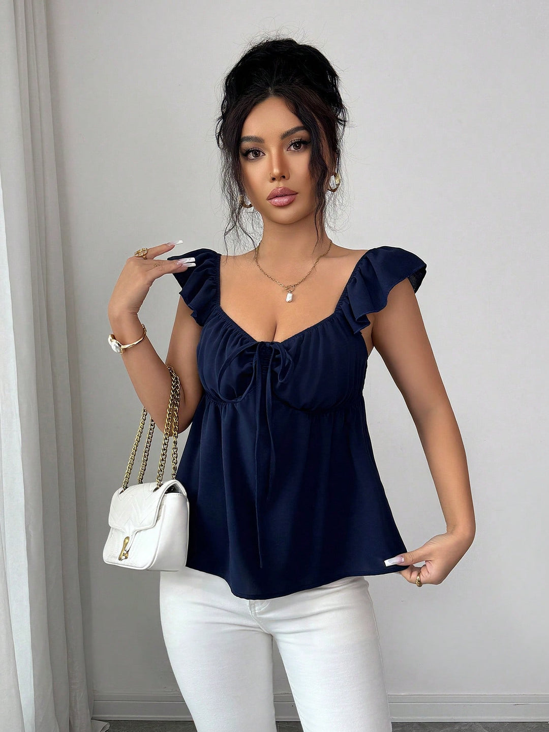 Top SHEIN, albastru