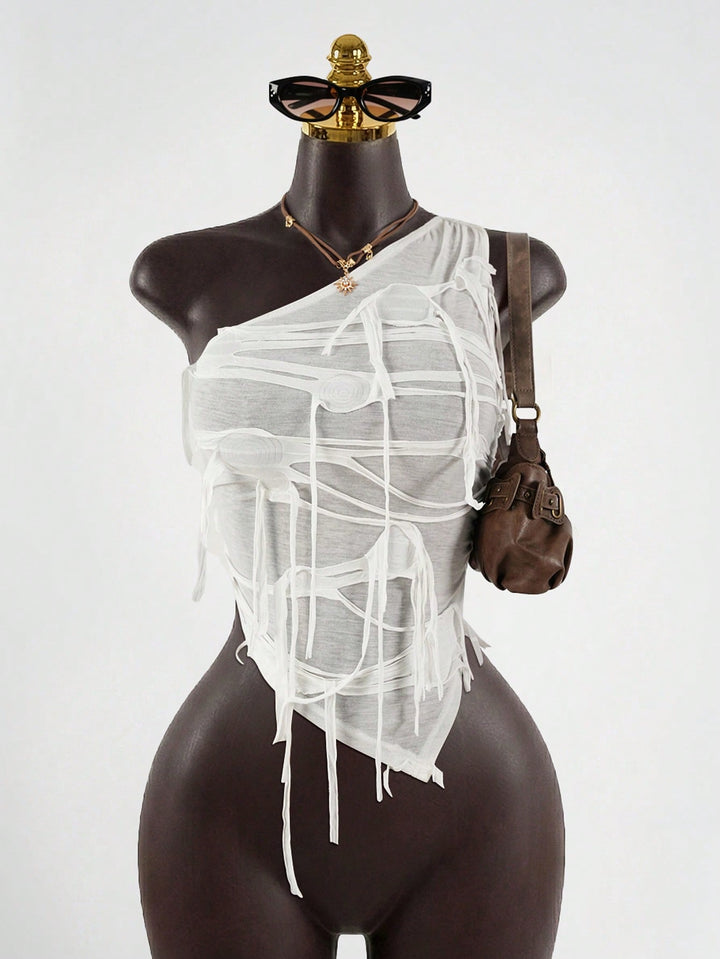 Top SHEIN, alb