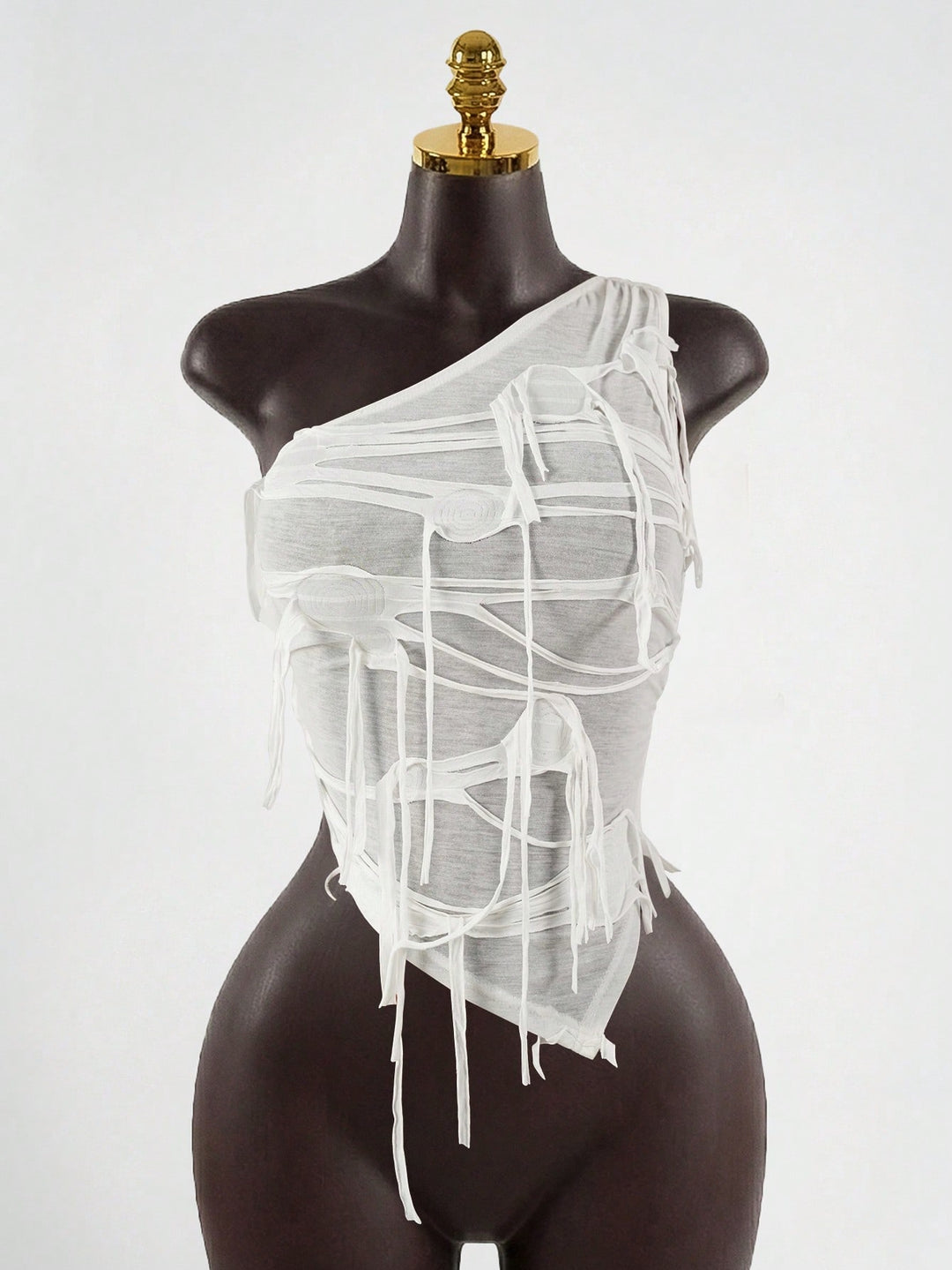 Top SHEIN, alb