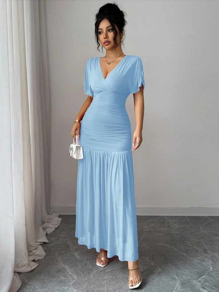 Rochie maxi SHEIN, albastru