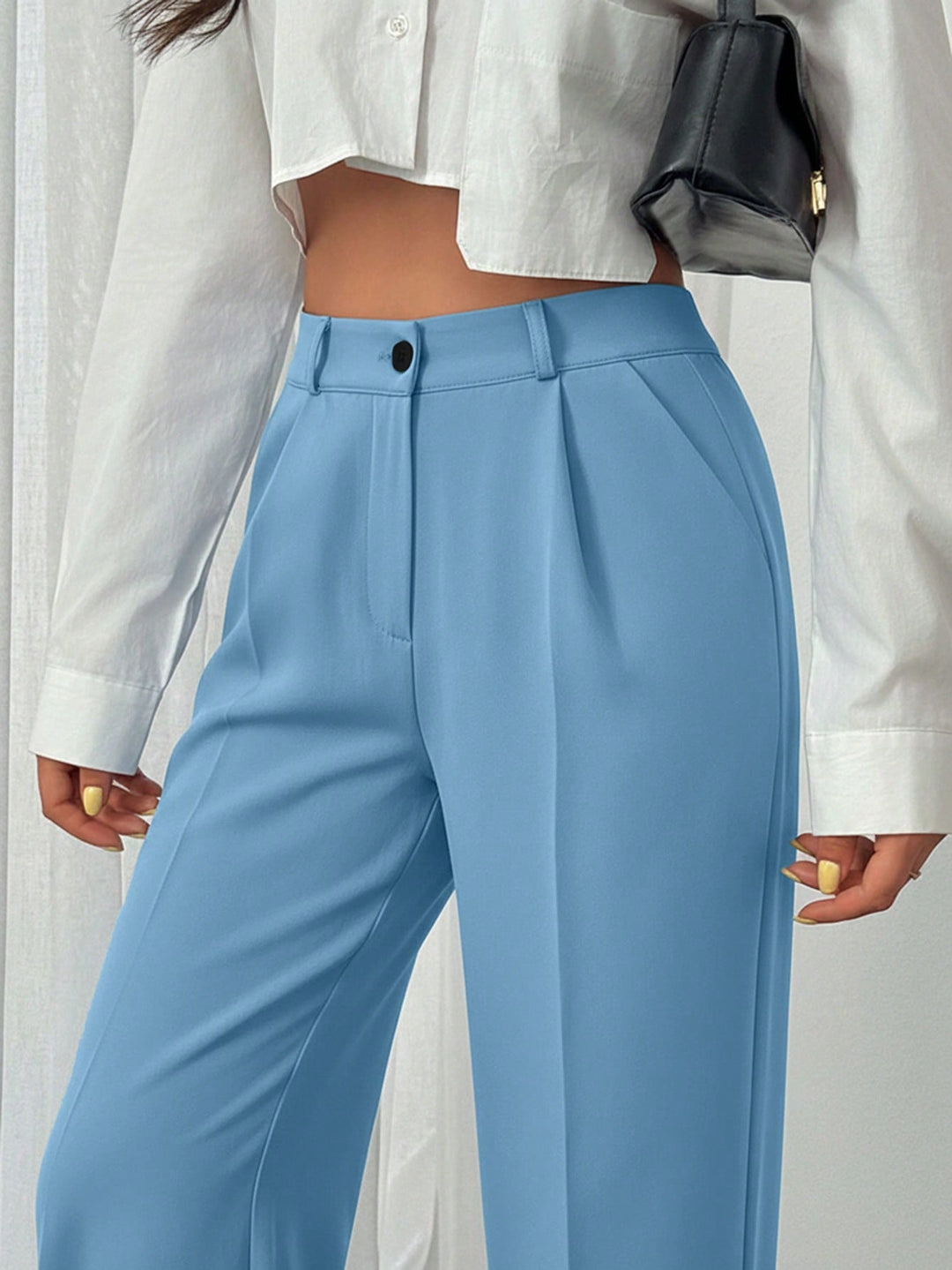 Pantaloni SHEIN, albastru