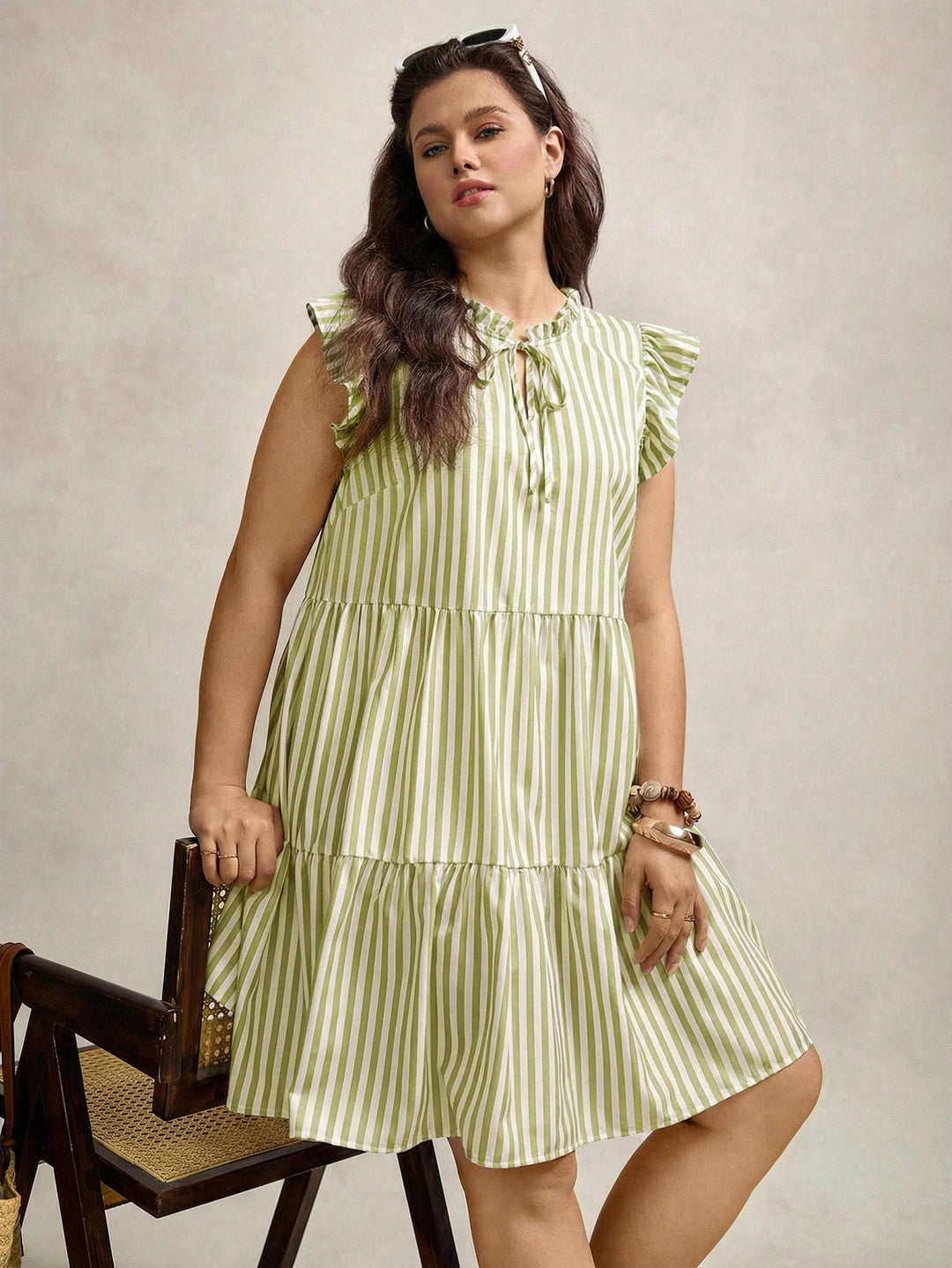 Rochie SHEIN, verde
