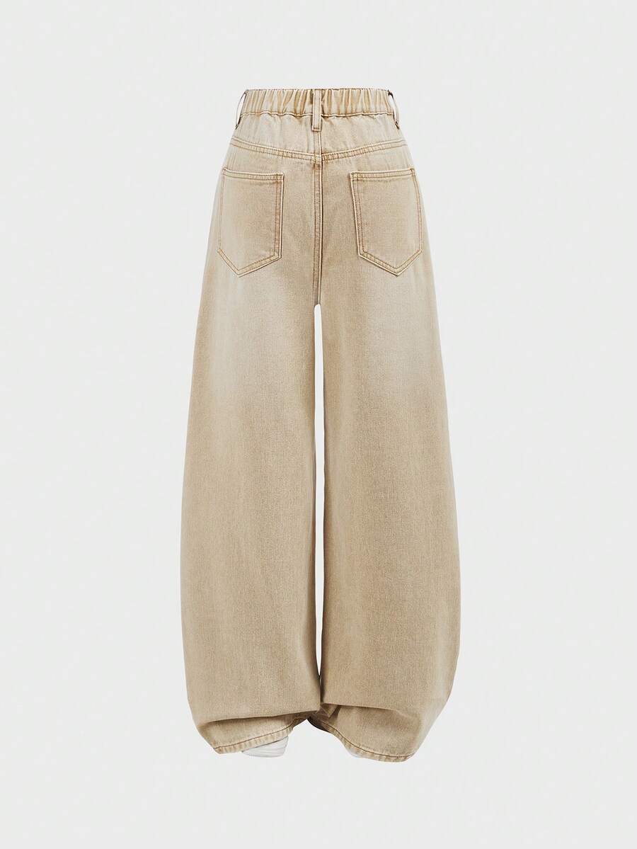 Jeans SHEIN, kaki