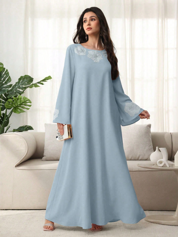 Rochie maxi SHEIN, albastru