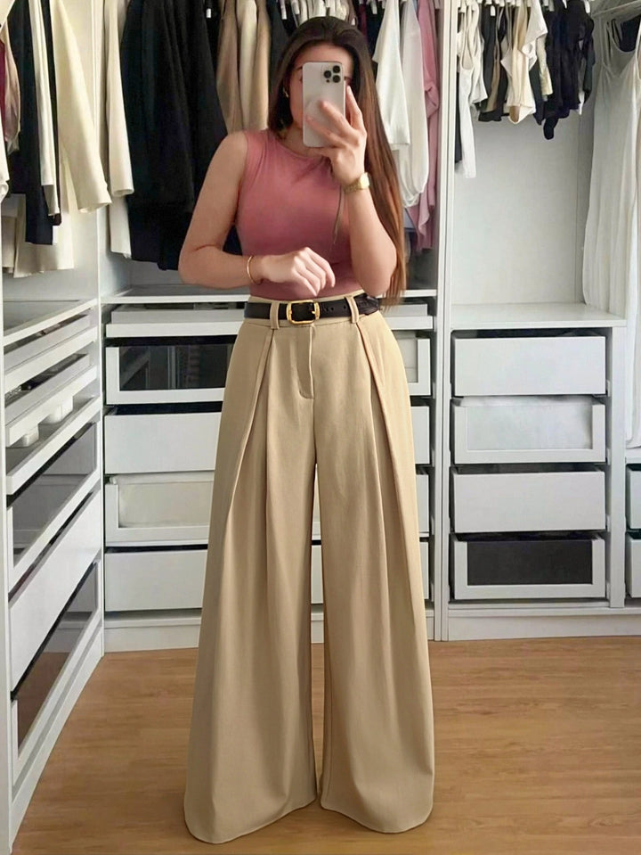 Pantaloni SHEIN, bej